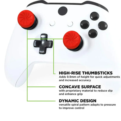 2PCS Freek Galaxy Thumb Grip Caps Silicone Analog Stick Cover For Xbox Series X/S