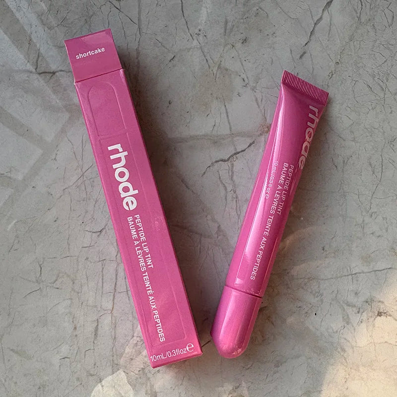 Rhode Shimmer Lipstick Liner Waterproof Gloss Blush Makeup Lemontini