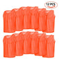 12PCS Soccer Training Vests Kids Breathable Mesh Practice Sports Team Jerseys