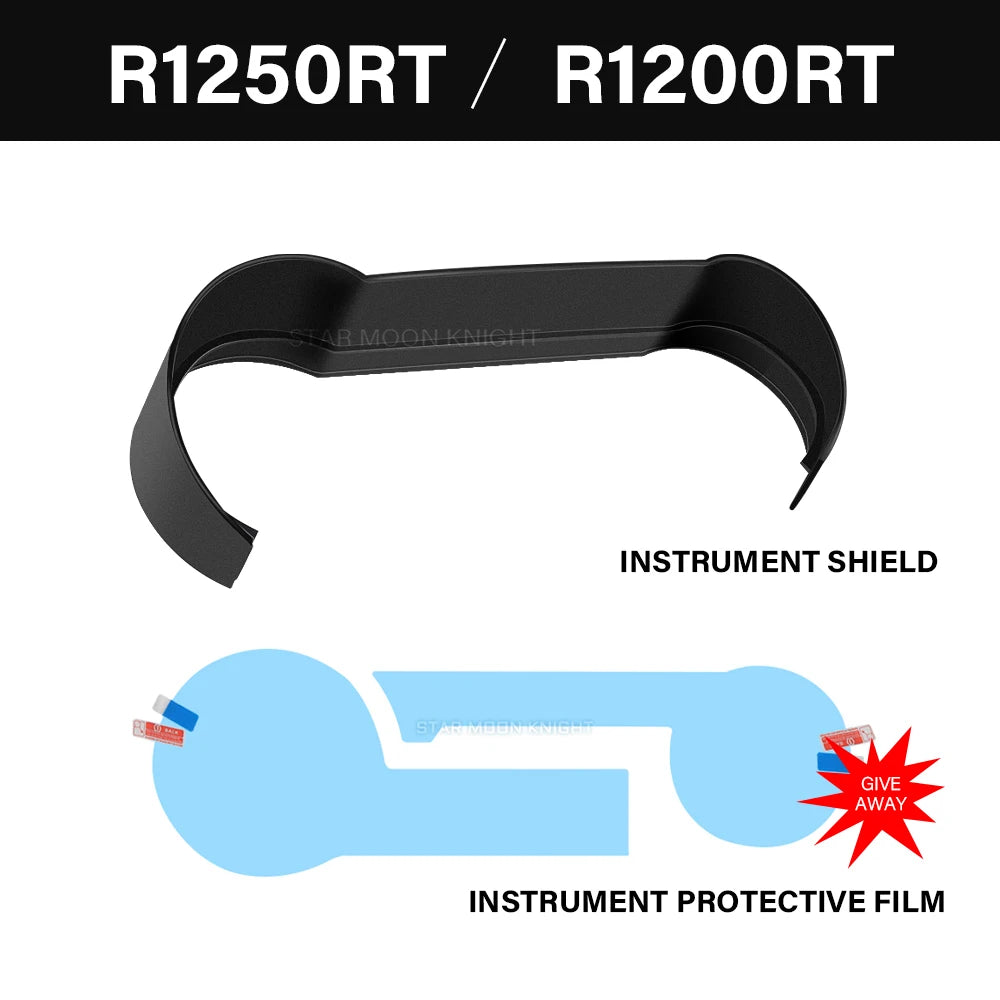Motorcycle Instrument Sun Visor Cover Guard for BMW R1250RT R1200RT K1600GTL