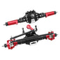 CNC Aluminum Diamond Front & Rear Axle for 1/10 RC Crawler Axial SCX10 II 90046/90047 - EXPROTAS