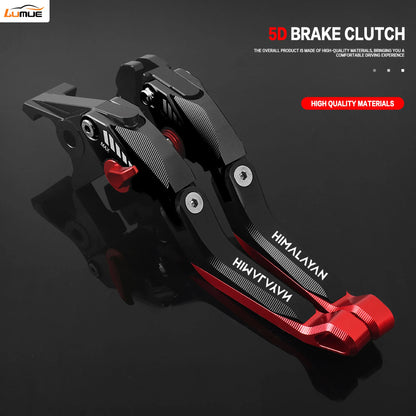 5D CNC Aluminum Foldable Motorcycle Brakes Levers Set for Himalayan 450 2023