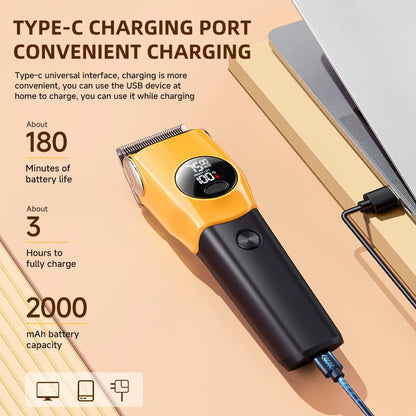 Pet Hair Clipper Electric Dog Cat Grooming Trimmer Cordless Shaver 2026