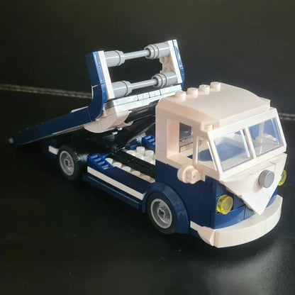 Bricklink Technical Car VW T1 Trailer Mini Scale Tow Truck 10220