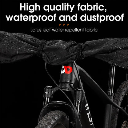 Bike Handlebar Cover Waterproof Dustproof Protector for Road Bicycle