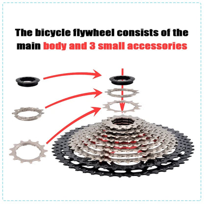SUNSHINE 8-12 Speed MTB Cassette 11-52T HG Bicycle Sprocket for Shimano