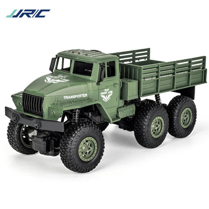 JJRC 1/18 Rc Car Off-Road 4x4 2.4G Radio Controlled Car Military Electric Machine 10Km/h Rc Buggy Children's Cars Toys for Boys-EXPROTAS