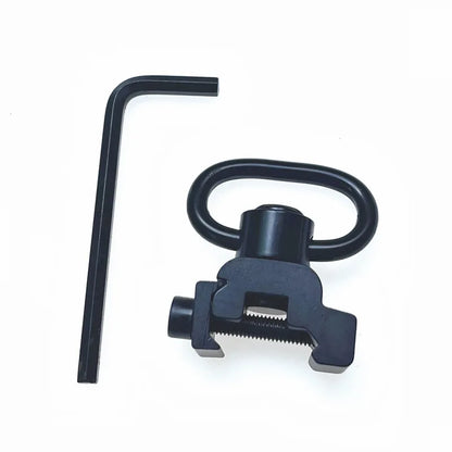 Hot 1PC Metal Strap Buckle QD Sling Swivel 20mm Picatinny Rail Mount Base Quick Detach Rail Mount For Mlok Rail Gun Accessories-EXPROTAS