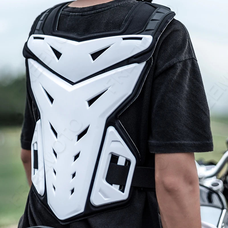 Motocross Body Armor Motorcycle Jacket Motocross Moto Vest Back Chest Protector Off-Road Dirt Bike Protective Gear - EXPROTAS