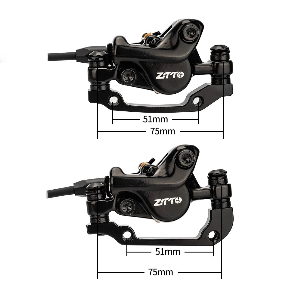 Hydraulic Disc Brake Caliper MTB 2 Piston Front Rear ZTTO G55