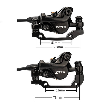 Hydraulic Disc Brake Caliper MTB 2 Piston Front Rear ZTTO G55