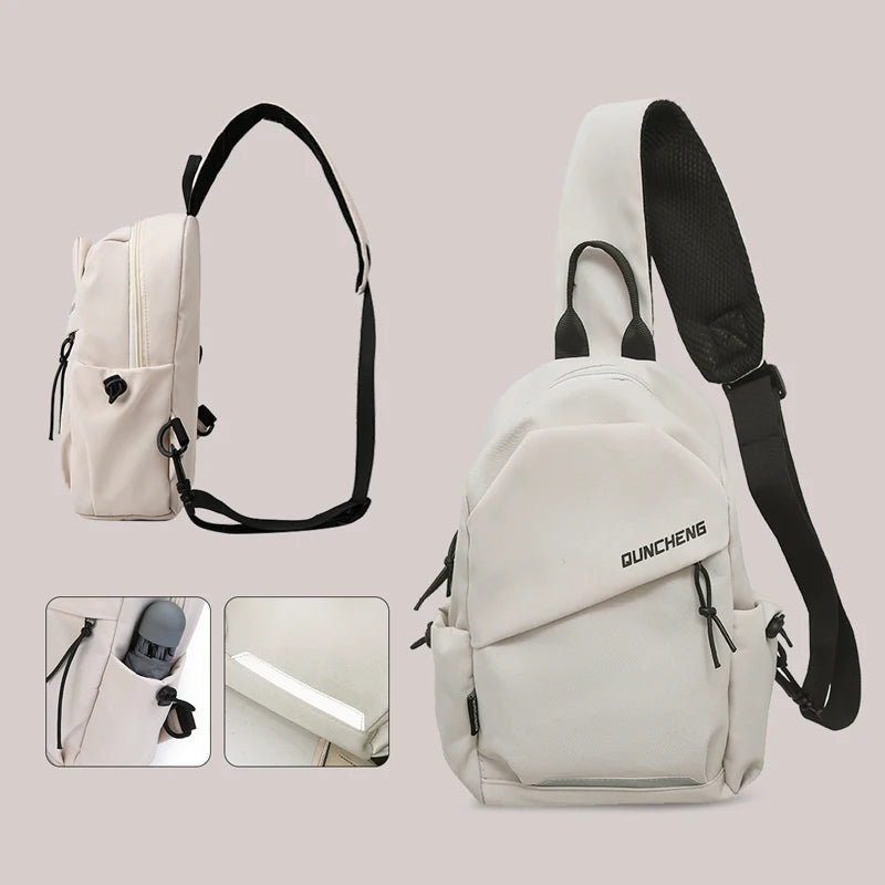 Men's Small Backpack Chest Bag Sling Travel Outdoor Crossbody Sports