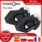 FreedConn Motorcycle Helmet Bluetooth Intercom Headset FM Waterproof Music Share