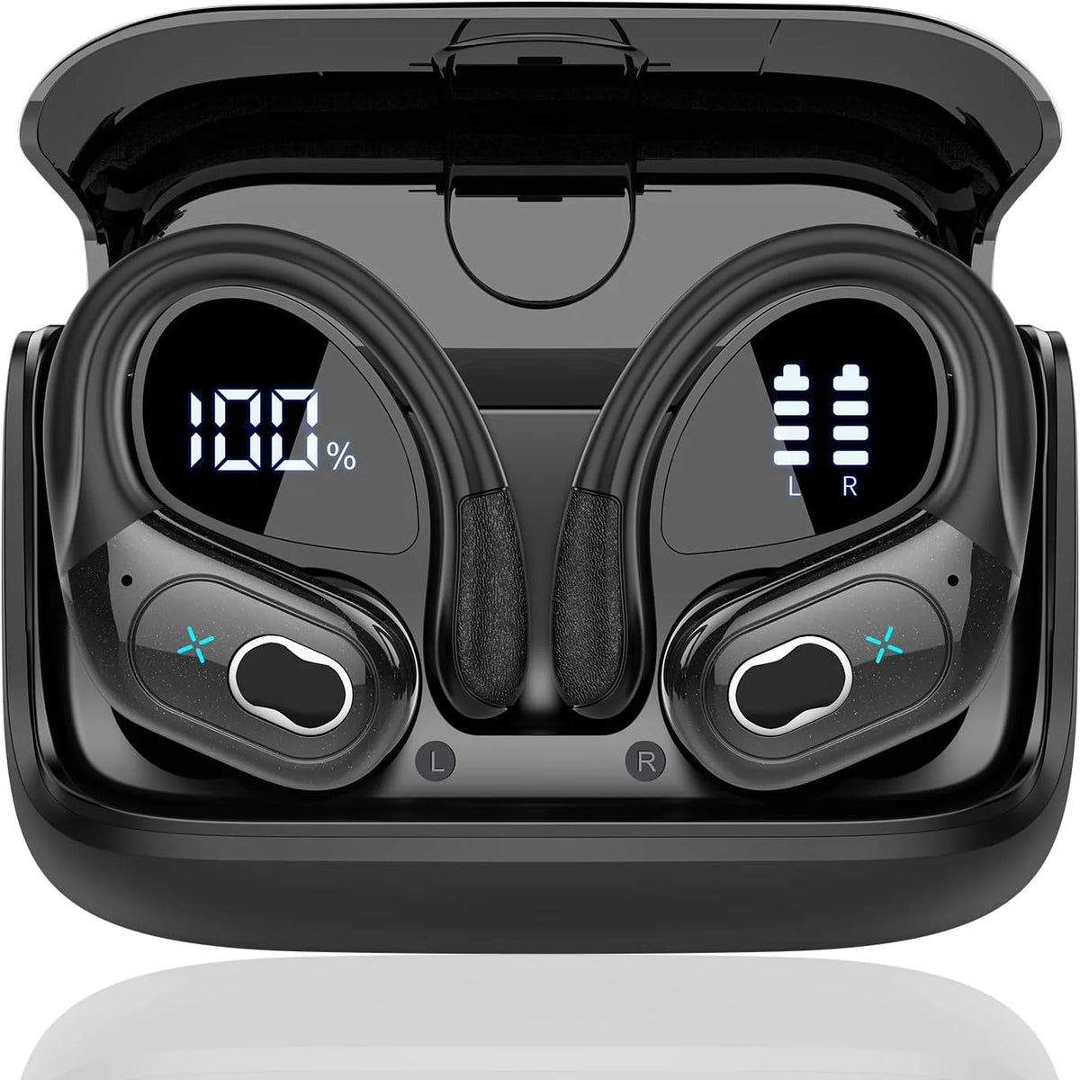 Wireless Bluetooth TWS Earbuds Noise Cancelling Waterproof Headset 5.4