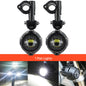 2x LED Fog Lights for Motorcycle BMW R1200GS F800GS K1600 40W