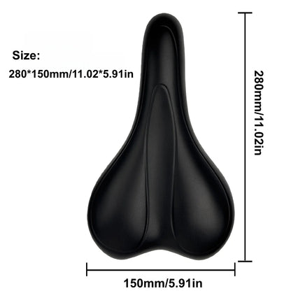 JQ Memory Foam Bike Saddle Soft Padded Bicycle Seat for Men Women MTB Road