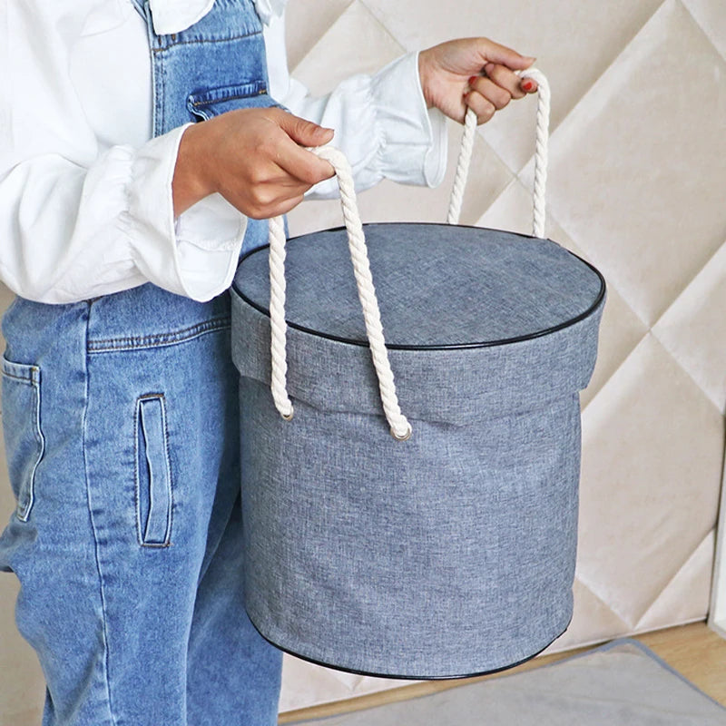 Toy Quick Storage Bag Hand-held Organizing Bucket for Lego Blocks