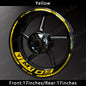 Reflective Motorcycle Wheel Sticker Hub Decal Rim Stripe Tape for YAMAHA MT-09