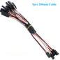 5PCS RC Servo Extension Lead Cable 500mm Futaba JR Male Female Wire