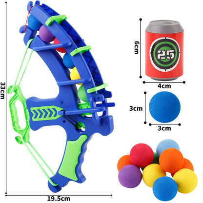 Kids Montessori Sticky Ball Dartboard Slingshot Target Educational Game