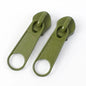 50/100/200Pcs 3#5# Zipper Slider For Nylon Zippers Bag Garment Zip Puller Backpack Pocket Zips Repair Kit DIY Sewing Accessories