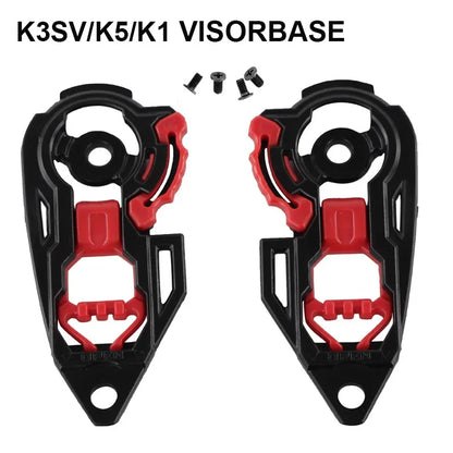 AGV K1 K3SV K5 Casco Moto Mechanism Motorcycle Helmet Visor Base Lock Polyester Shield Lock for Helmet Accessories
