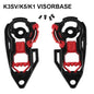 AGV K1 K3SV K5 Casco Moto Mechanism Motorcycle Helmet Visor Base Lock Polyester Shield Lock for Helmet Accessories
