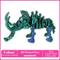 3D Printed Tyrannosaurus Rex Dinosaur Model Jointed Movable Realistic Decor