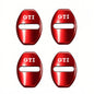 4Pcs Car Door Lock Cover Protective Buckle Sticker for VW Golf MK6