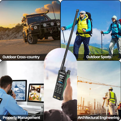 CS Tactical Antenna SMA Female Dual Band 144/430MHz for Baofeng Radio