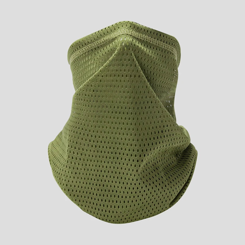 Neck Gaiter Mesh Face Bandana Breathable Scarf for Cycling Hiking Camping