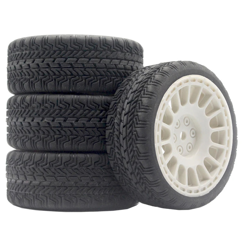 12mm Hex RC Wheels for 1/10 Rally Racing Car HSP HPI Tamiya Traxxas