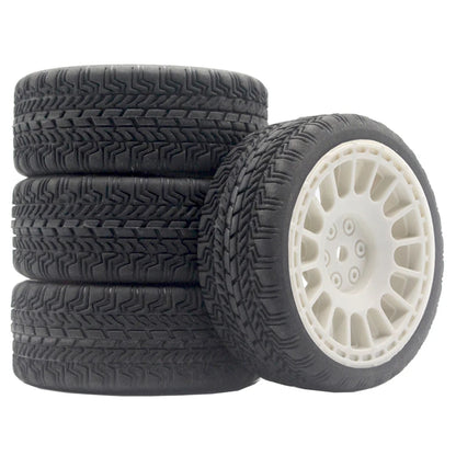 12mm Hex RC Wheels for 1/10 Rally Racing Car HSP HPI Tamiya Traxxas