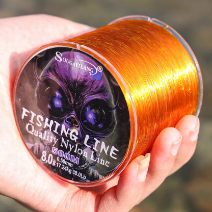 500m Nylon Fishing Line Sougayilang 7-38lb Monofilament Fresh Saltwater