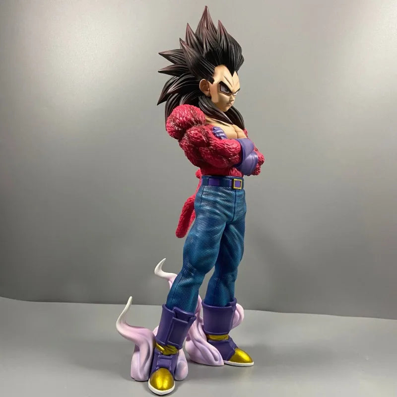 29cm Dragon Ball GT SSJ4 Goku Vegeta Figure PVC Anime Action Model Toy