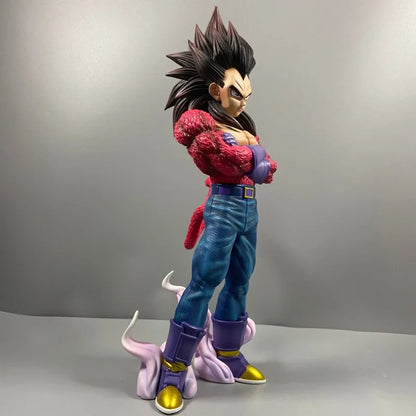 29cm Dragon Ball GT SSJ4 Goku Vegeta Figure PVC Anime Action Model Toy