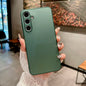 AG Frosted Glass Case for Samsung S20-S25 Edge FE Note20 Ultra A55 A54