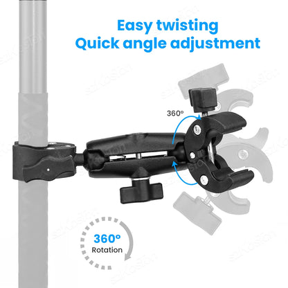 Bike Handlebar Mount Selfie Stick for GoPro Insta360 DJI Accessories