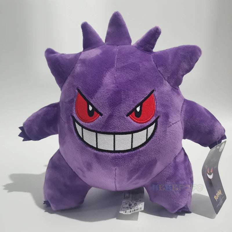 Original Peluche Pokemon Gengar Peluche 24cm Pokemon stuffed Toy Cute Cartoon Pikachu Plush Doll Soft Doll Child Birthday Gift-EXPROTAS