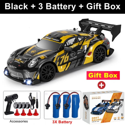 4WD RC Drift Car Remote Control 2.4G Racing Electric Toy 4x4 Vehicle