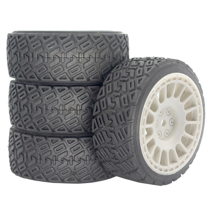 12mm Hex RC Wheels for 1/10 Rally Racing Car HSP HPI Tamiya Traxxas