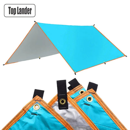 5x3m 4x3m 3x3m Waterproof Tarp Tent Shade Ultralight Garden Canopy Sunshade Outdoor Camping Awning Tourist Beach Sun Shelter-EXPROTAS
