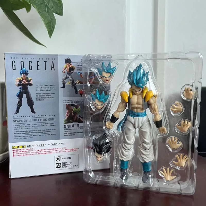 Dragon Ball Super Broly Son Goku Vegeta Gogeta Action Figure Model Toys Joint Movable Doll Birthday Present For Friends-EXPROTAS