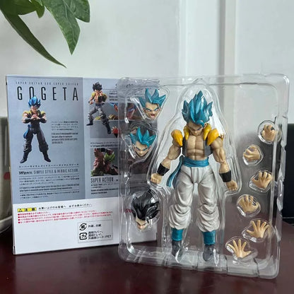 Dragon Ball Super Broly Son Goku Vegeta Gogeta Action Figure Model Toys Joint Movable Doll Birthday Present For Friends-EXPROTAS