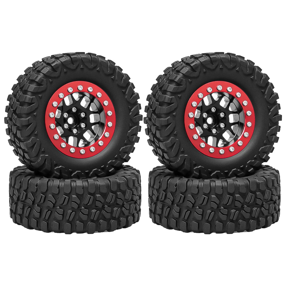 1.45 Inch Crawler Car Tire Wheels for 1/18 TRX-4M 1/24 SCX24 RC