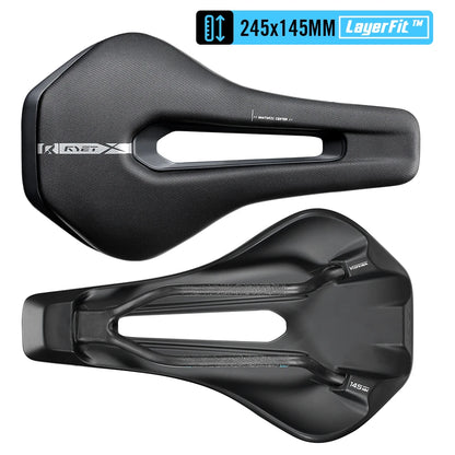 RYET 3D Printed Full Carbon Saddle 135/145/155mm for MTB Gravel Road Bike
