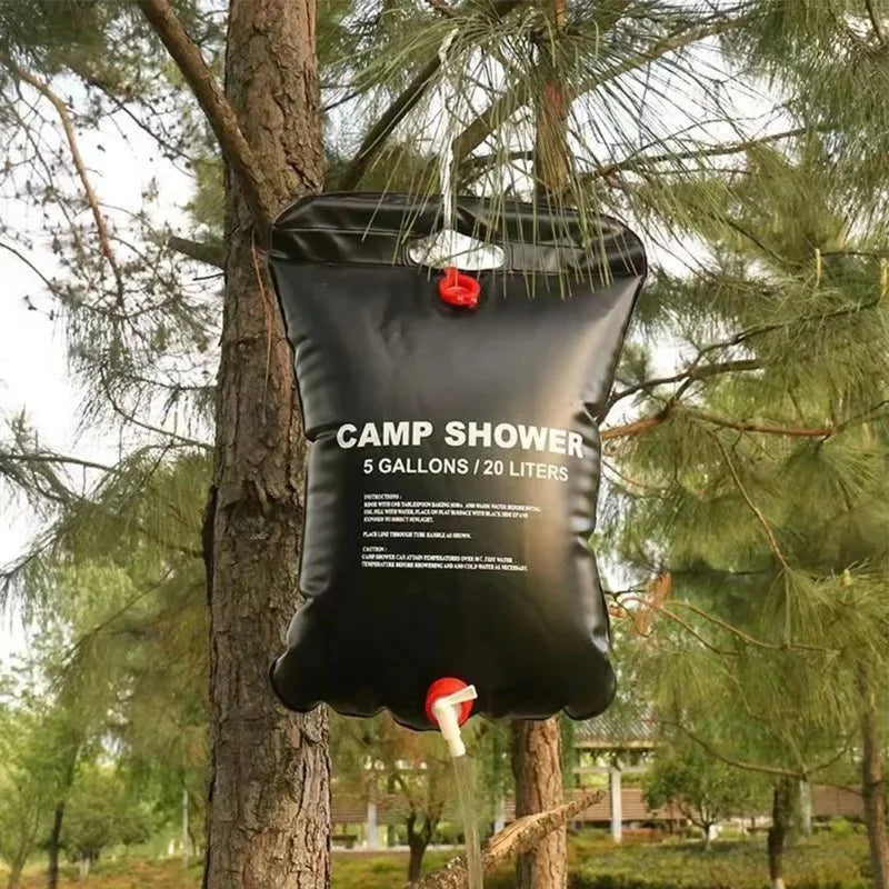 Outdoor Camping Shower Water Bag Folding Picnic Water Storage Container