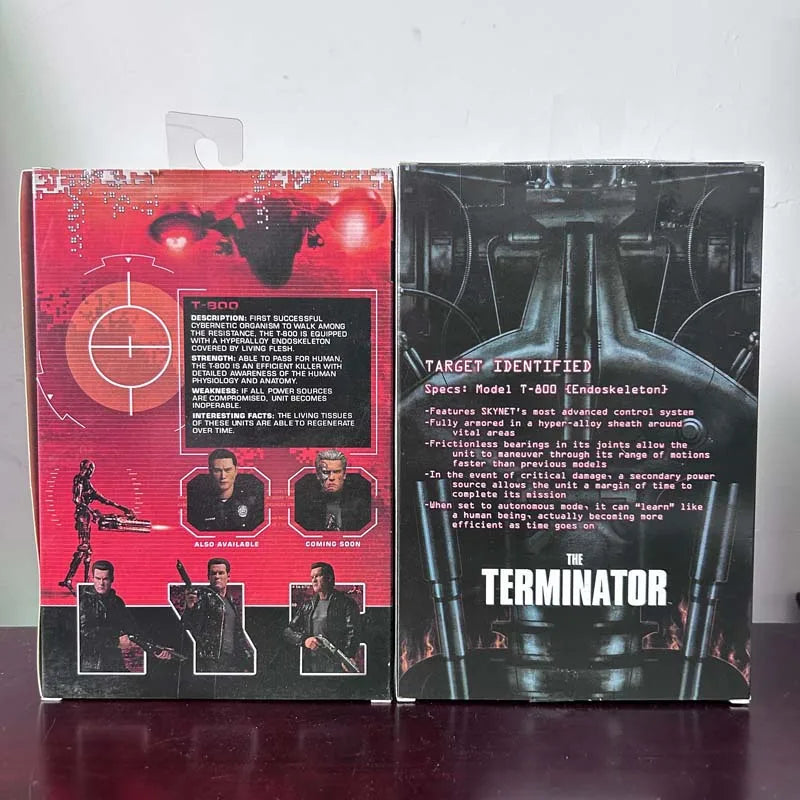 NECA Figure The Terminator Genisys T-800 Guardian The Terminator Endoskeleton Action Figure Model Toys Joint Movable Doll Gift-EXPROTAS