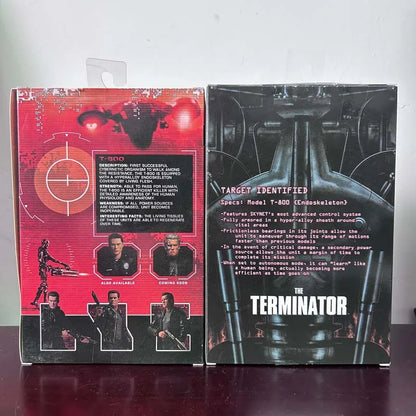 NECA Figure The Terminator Genisys T-800 Guardian The Terminator Endoskeleton Action Figure Model Toys Joint Movable Doll Gift-EXPROTAS