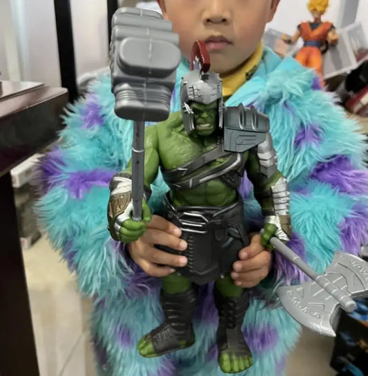 Thor Ragnarok 30cm Action Figure Moveable Hands with Hammer Battle Axe